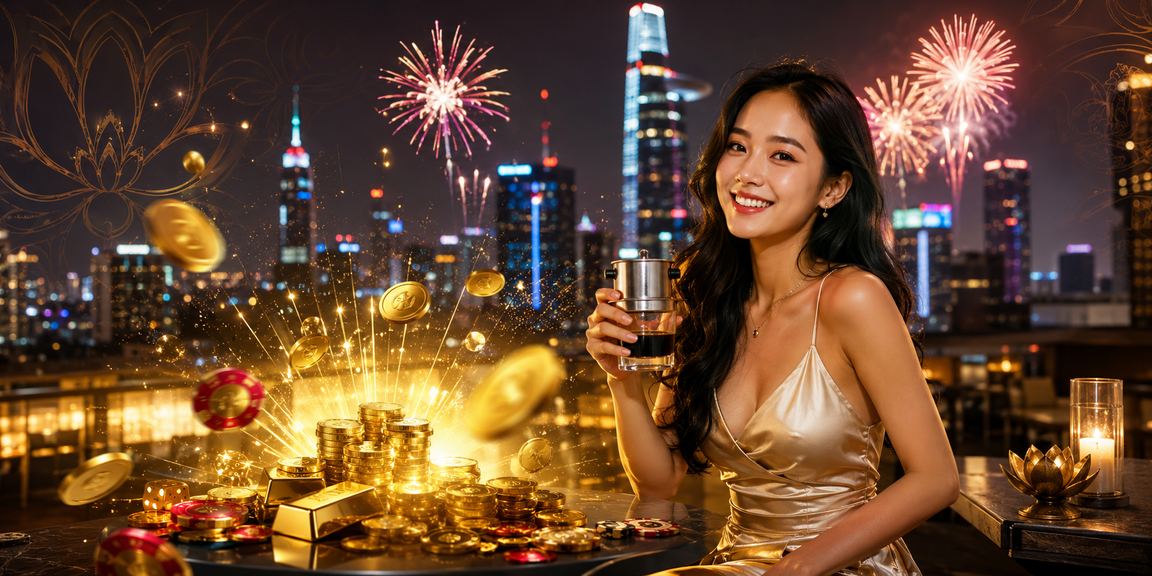 Người dùng tại TP. Hồ Chí Minh thư giãn với cà phê và giải trí trực tuyến có trách nhiệm