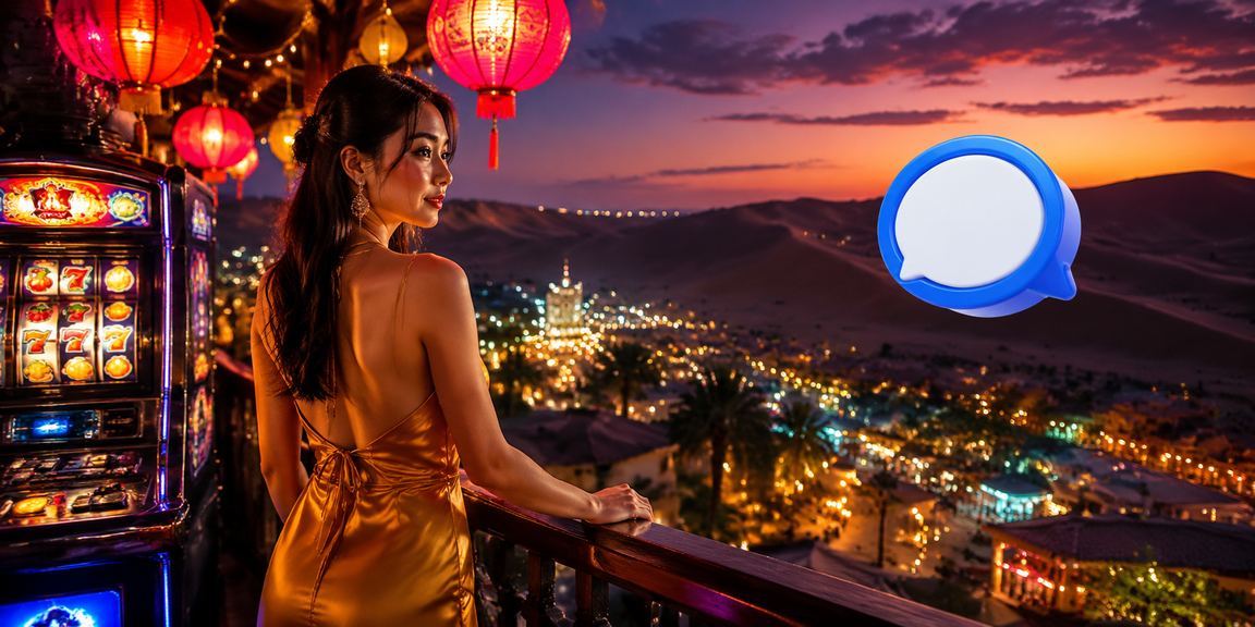 Không khí chợ đêm Mũi Né với người dùng trải nghiệm giải trí trực tuyến an toàn